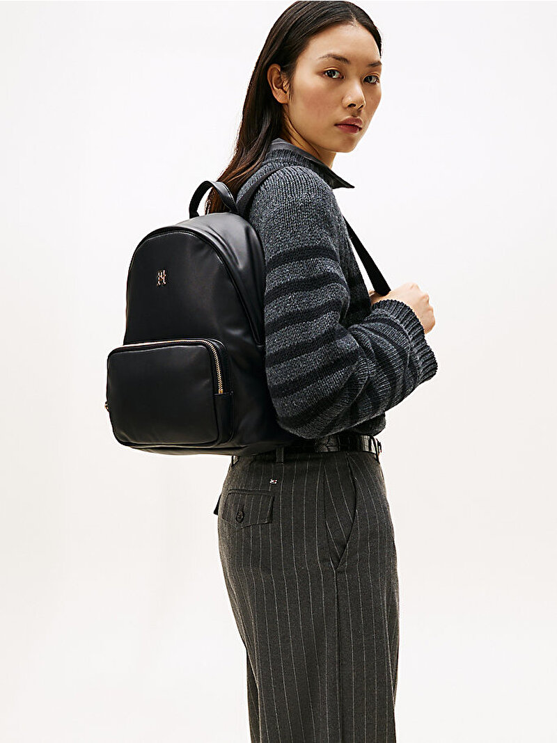 Kadın Popette Soft Sırt Çantası Siyah AW0AW17652BDS