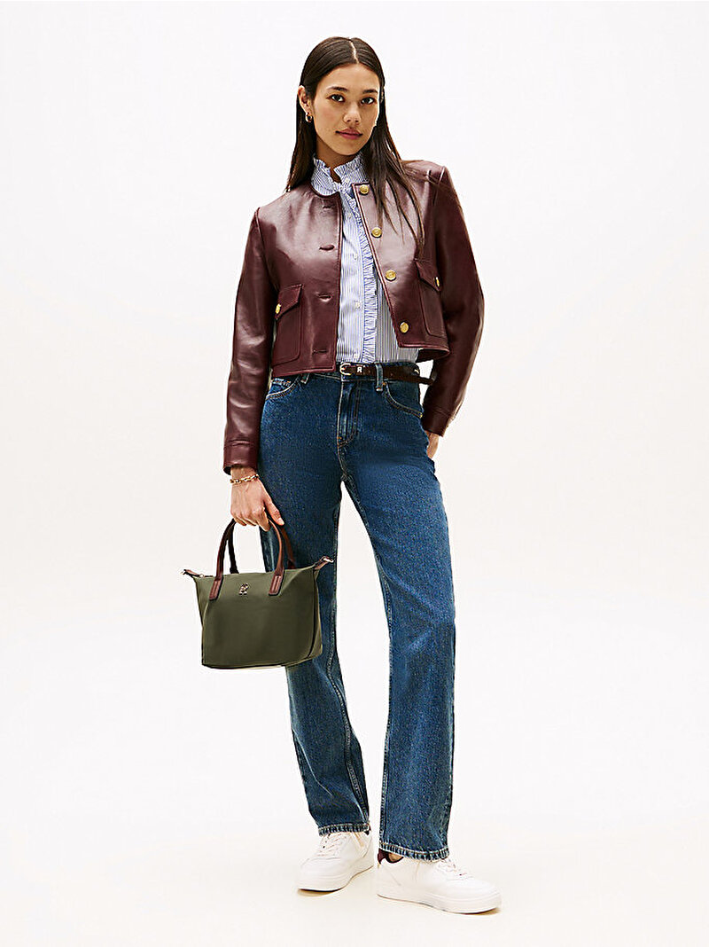 Kadın Popette Mini Tote Çanta Yeşil AW0AW17709MT1