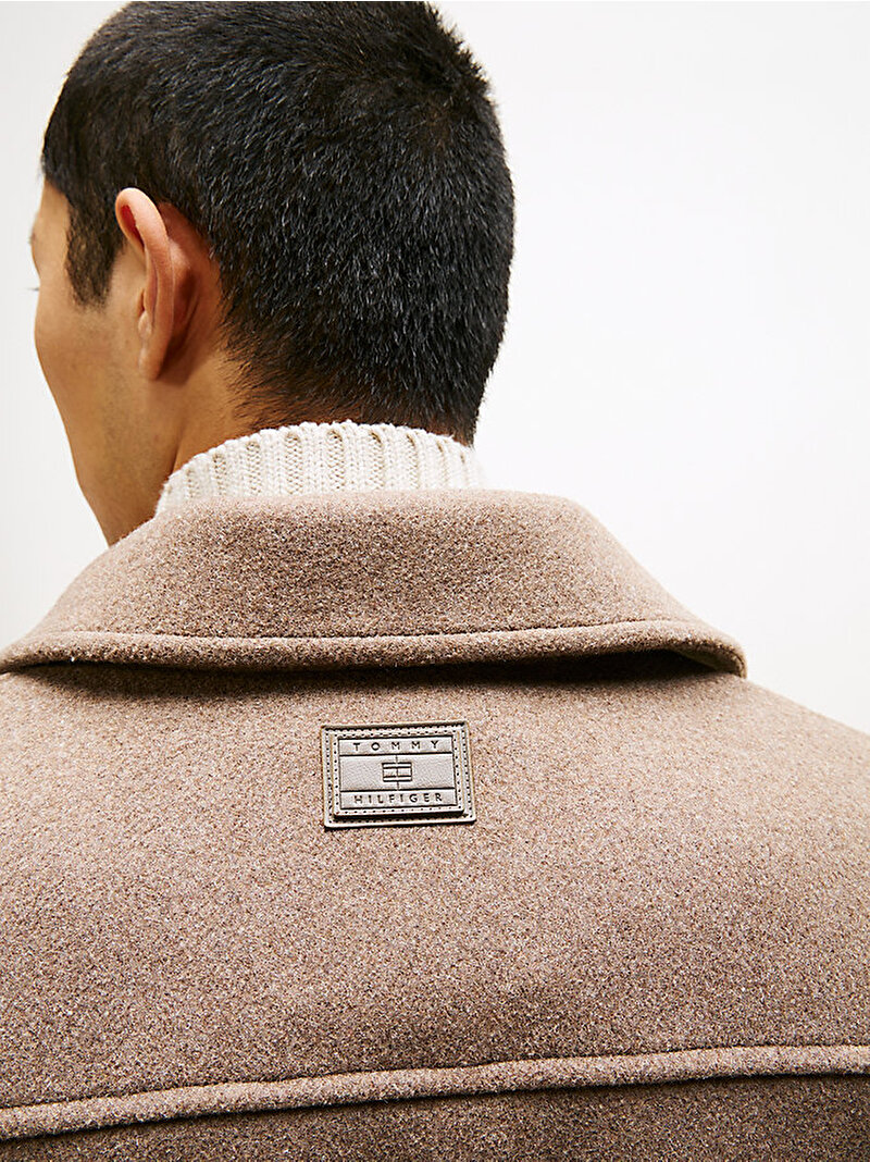 Erkek Wool 4 Pocket Ceket Bej  MW0MW40624AFE
