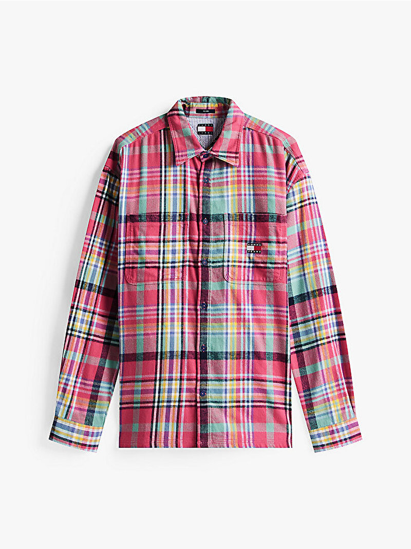 Erkek TJM Utility Flannel Gömlek Çok renkli DM0DM22020XI5