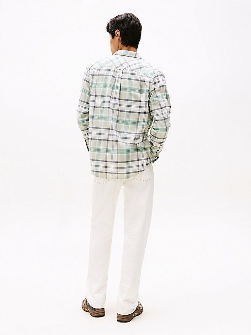 Erkek TJM Regular Flannel Gömlek Çok renkli DM0DM220240H7