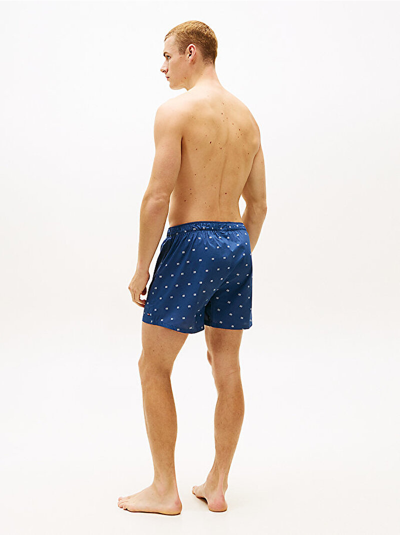 Erkek Single Woven Boxer Mavi  UM0UM037120S7