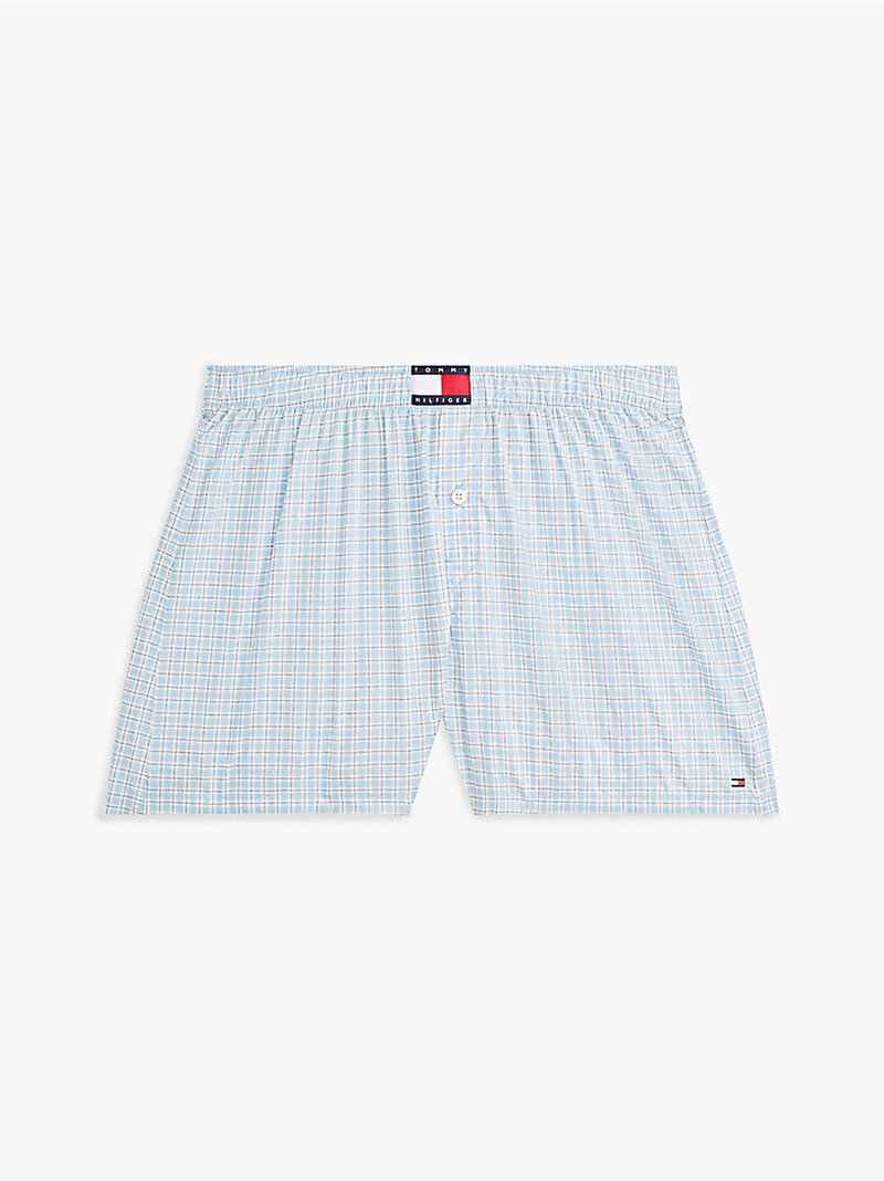 Erkek Single Woven Boxer Mavi UM0UM037120TC
