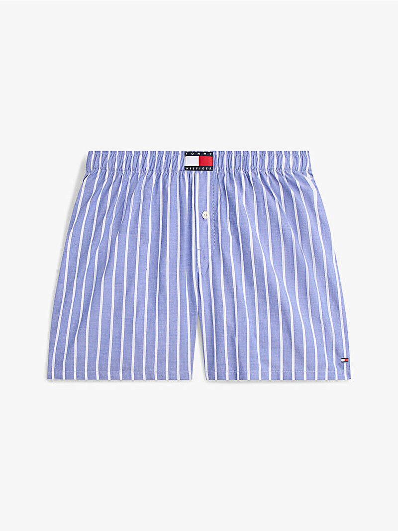 Erkek Single Woven Boxer Mavi  UM0UM037120TE