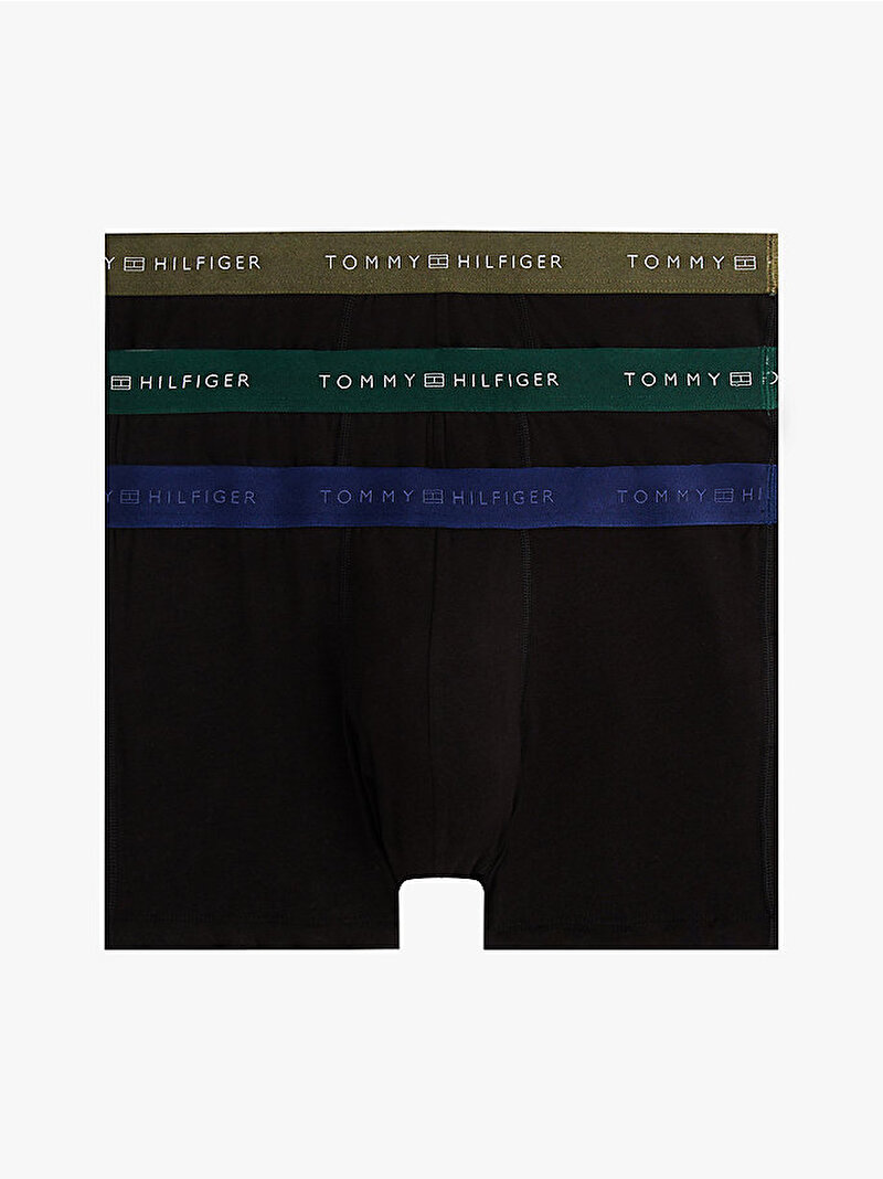 Erkek 3'lü Paket Metallic Trunk Boxer Siyah UM0UM034110R0