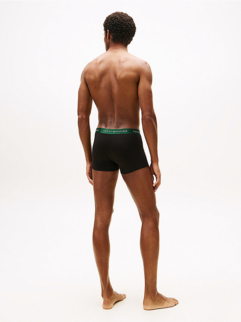 Erkek 3'lü Paket Metallic Trunk Boxer Siyah UM0UM034110R0