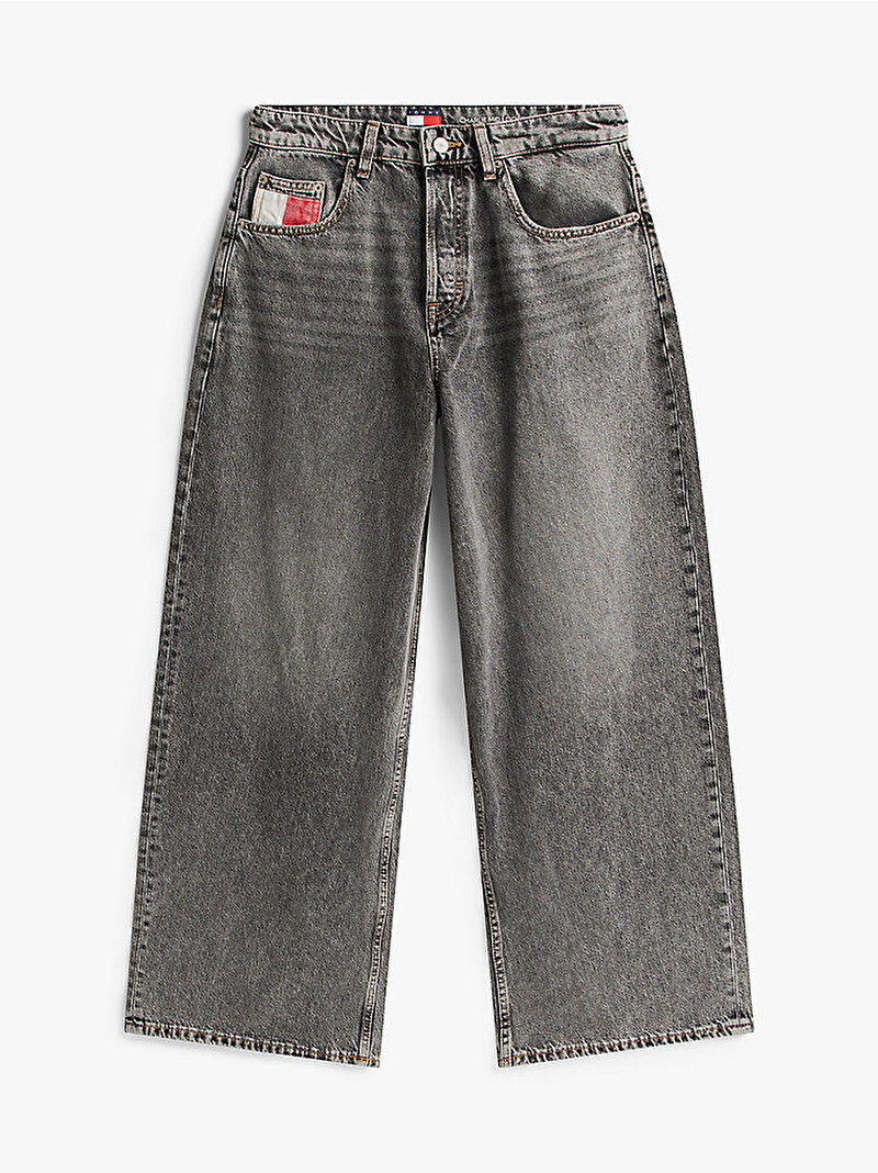 Kadın Charlie Mr Loose Jean Pantolon Gri DW0DW221281DA