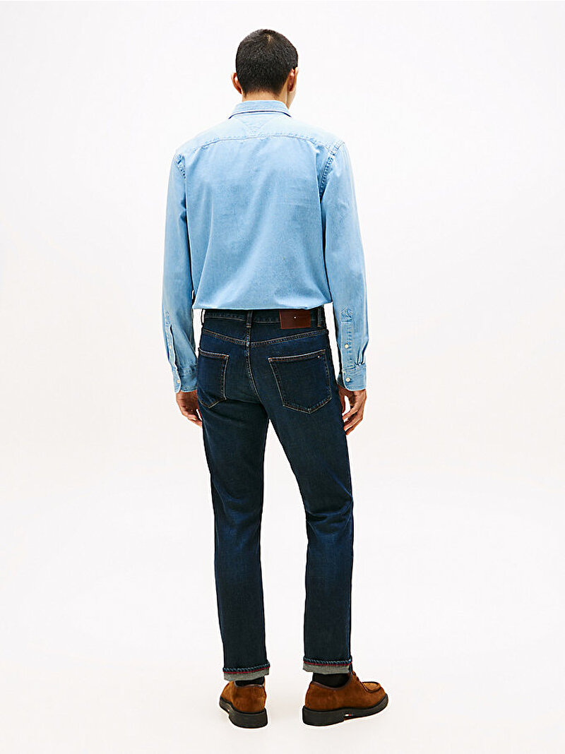 Erkek Straight Denton Jean Pantolon Lacivert MW0MW403541BL