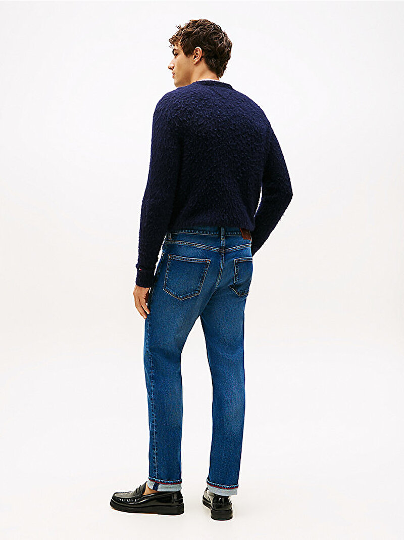 Erkek Straight Denton Jean Pantolon Mavi  MW0MW403671A8