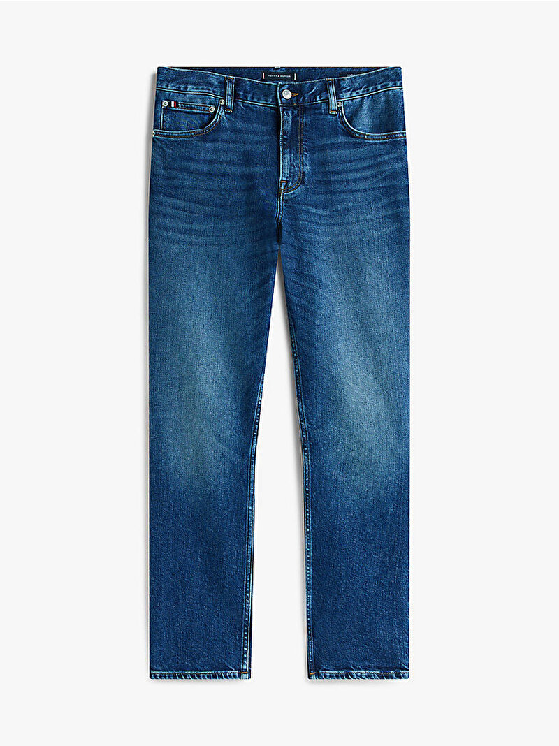Erkek Straight Denton Jean Pantolon Mavi  MW0MW403671A8