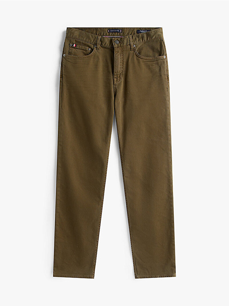 Erkek Straight Denton Jean Pantolon Yeşil MW0MW40368RBN