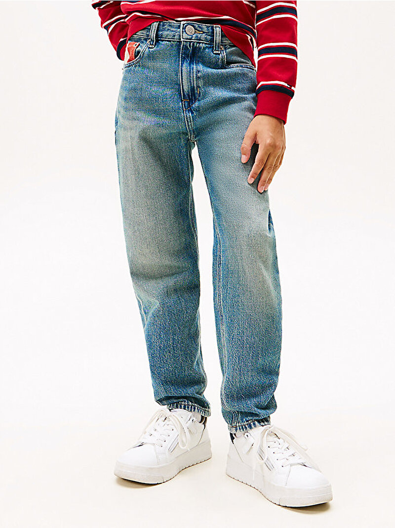 Erkek Çocuk Archive Tapered Jean Pantolon Mavi  KB0KB100131AP
