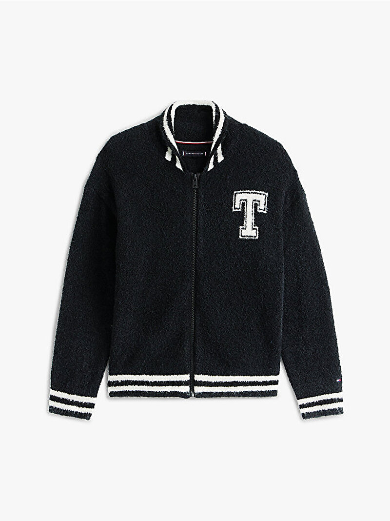 Erkek Çocuk Wool Blend Kazak Siyah KB0KB09975BDS