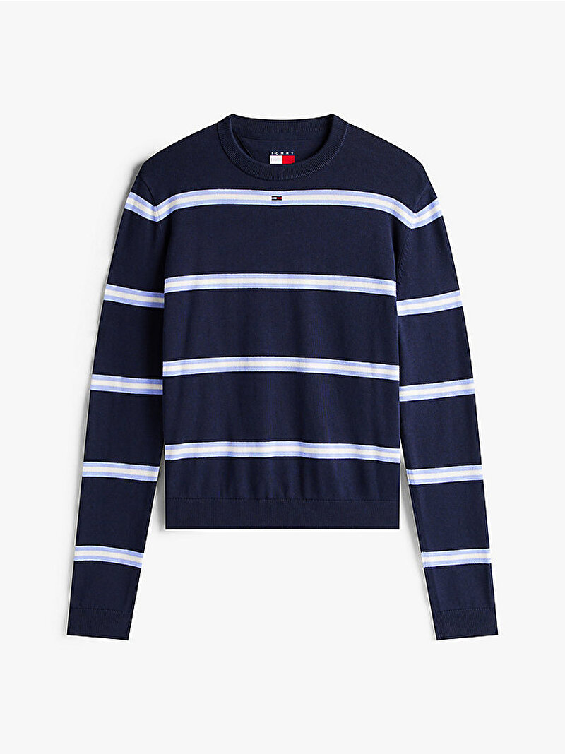Kadın TJW Essential Crew Kazak Lacivert DW0DW20159C1G