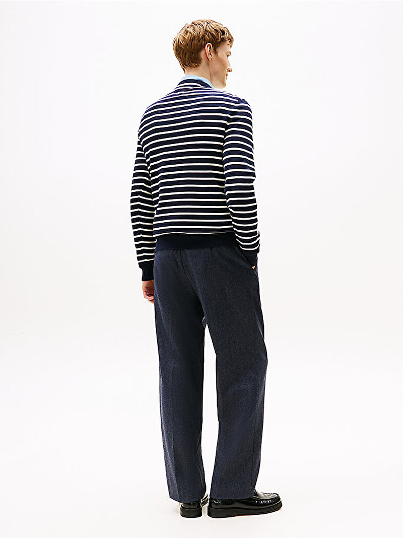 Erkek Essential Cotton Kazak Mavi  MW0MW399990A4