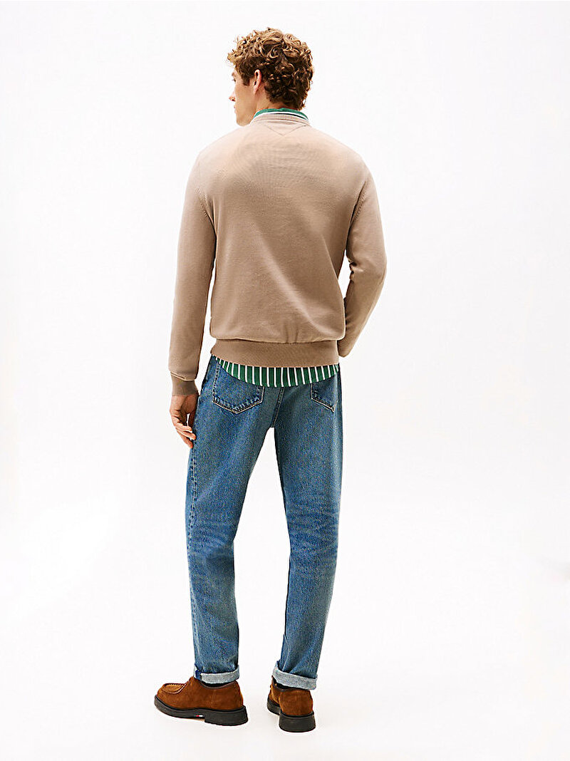 Erkek Essential Cotton Kazak Bej  MW0MW39999AFE