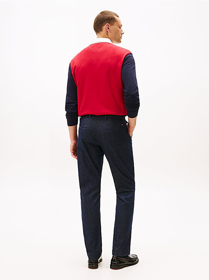 Erkek Denton Brushed Chino Pantolon Lacivert MW0MW40265DW5