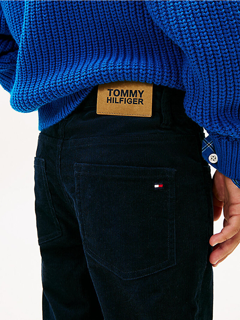 Erkek Çocuk Corduroy Skater Pantolon Lacivert KB0KB09978C1G