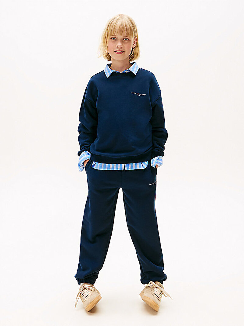 Çocuk Unisex Mini Corp Eşofman Takım Lacivert KS0KS00664C1G