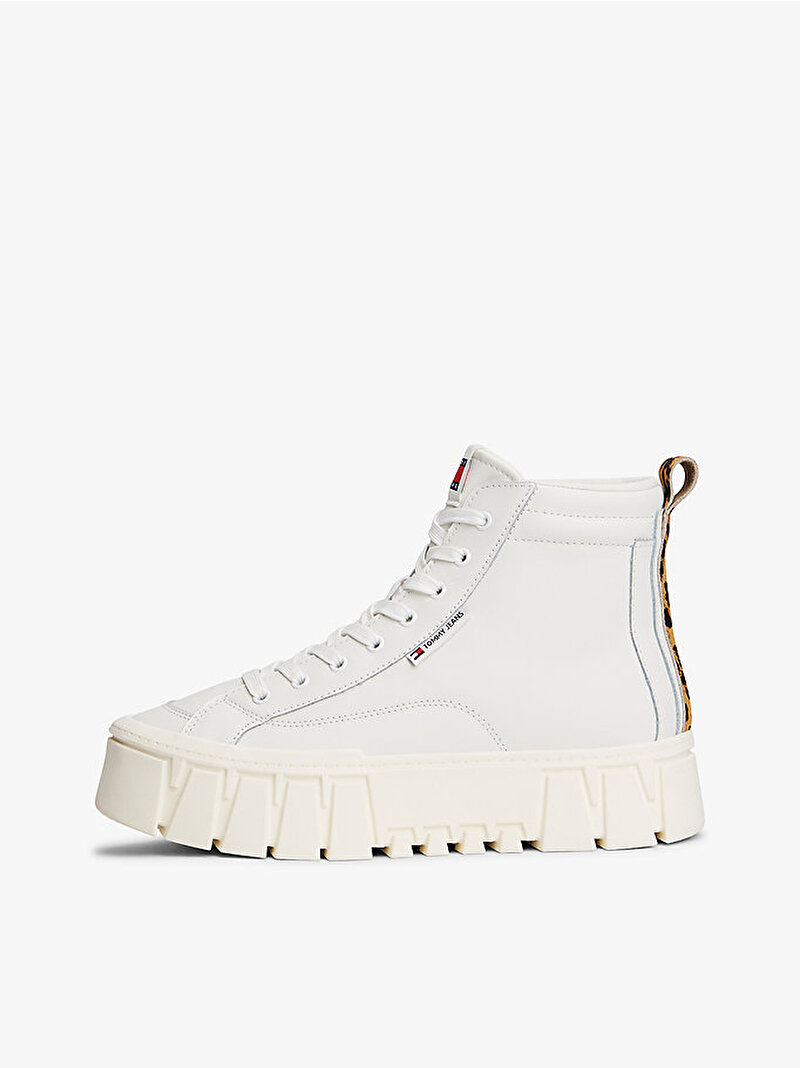 Kadın TJW Vulcanic Flatform Sneaker Ekru EN0EN02858YBL