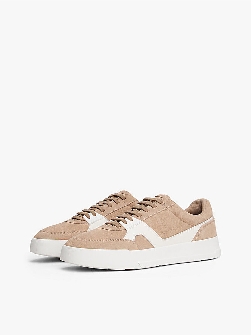 Erkek TH Court Craft Sneaker Bej  FM0FM05635AFE