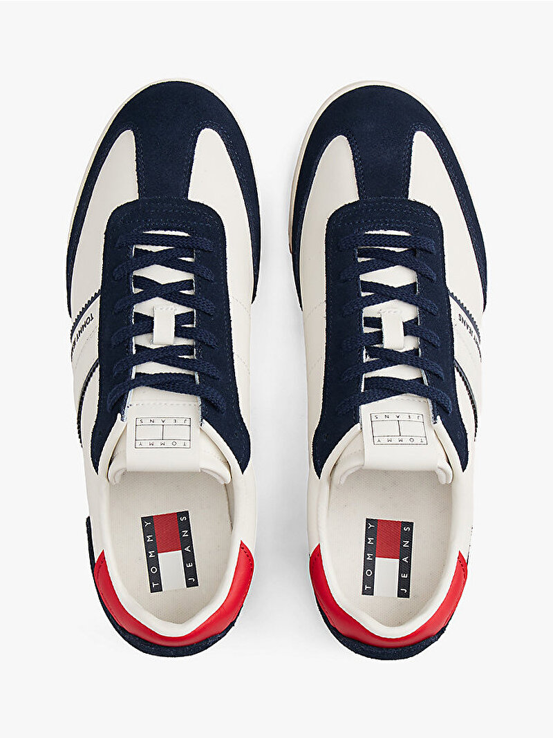 Erkek TJM Retro Runner Sneaker Beyaz  EM0EM016190GZ