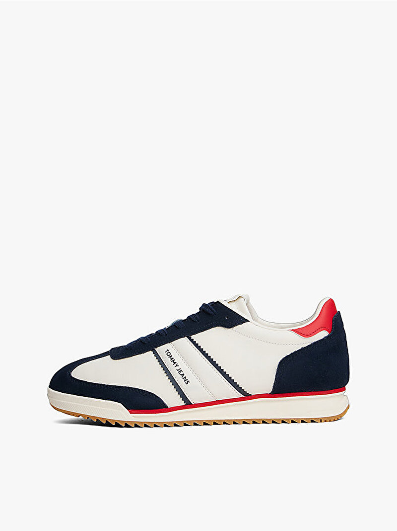 Erkek TJM Retro Runner Sneaker Beyaz  EM0EM016190GZ