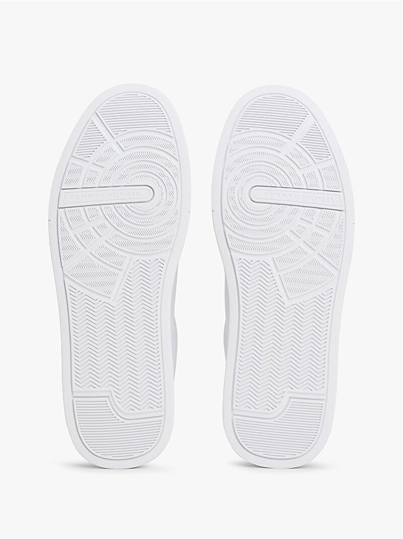 Erkek TH Court Zip Sneaker Beyaz  FM0FM05730YBS