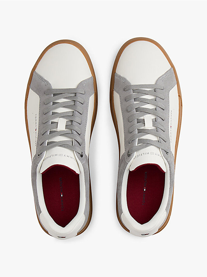 Erkek TH Court Mix Nubuk Sneaker Çok renkli FM0FM05634PRY