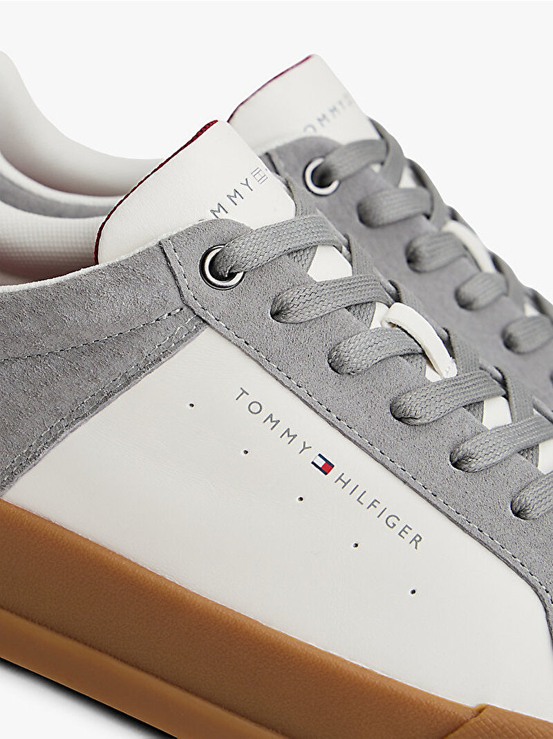 Erkek TH Court Mix Nubuk Sneaker Çok renkli FM0FM05634PRY