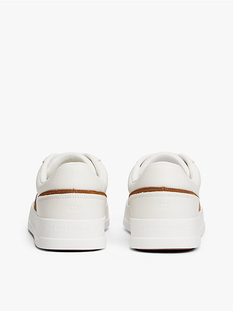 Erkek TH Court Craft Sneaker Ekru FM0FM05654YBL