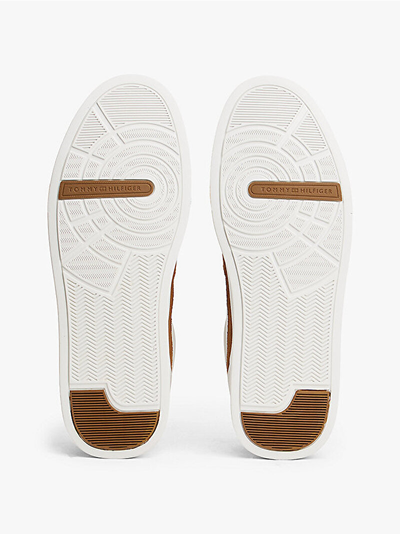Erkek TH Court Craft Sneaker Ekru FM0FM05654YBL