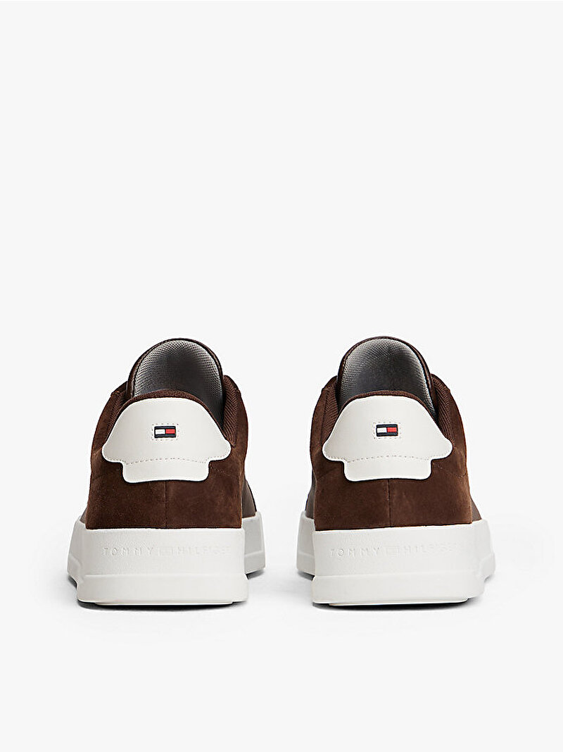 Erkek TH Court Mix Nubuk Sneaker Kahverengi FM0FM056340HD
