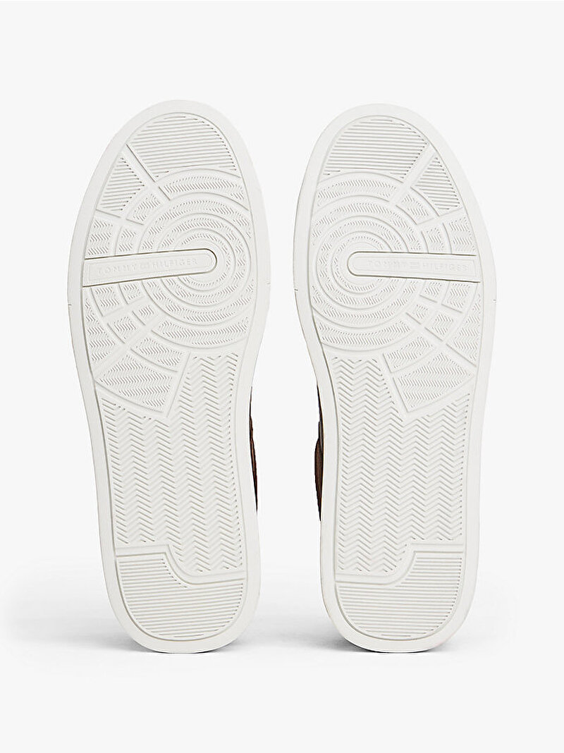 Erkek TH Court Mix Nubuk Sneaker Kahverengi FM0FM056340HD