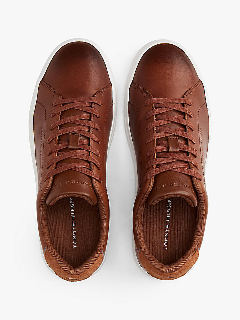 Erkek TH Court Core Cognac Sneaker Kahverengi FM0FM05729GVI