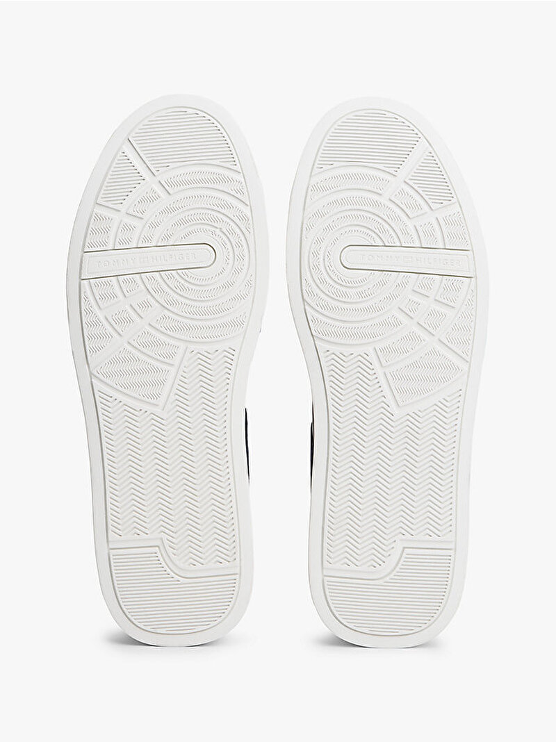 Erkek TH Court Mix Nubuk Sneaker Lacivert FM0FM056340GY