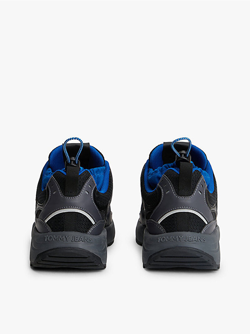 Erkek TJM Runner Mix Sneaker Siyah EM0EM01620BDS