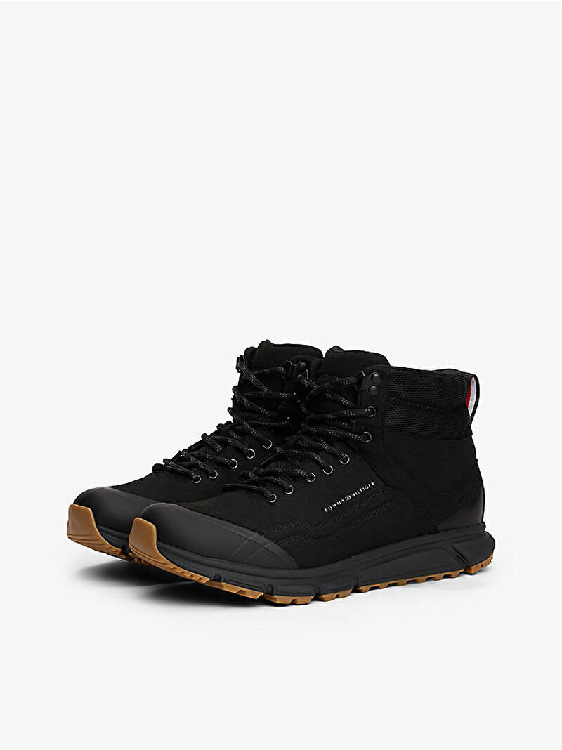 Erkek Outdoor Runner Sneaker Siyah FM0FM05575BDS