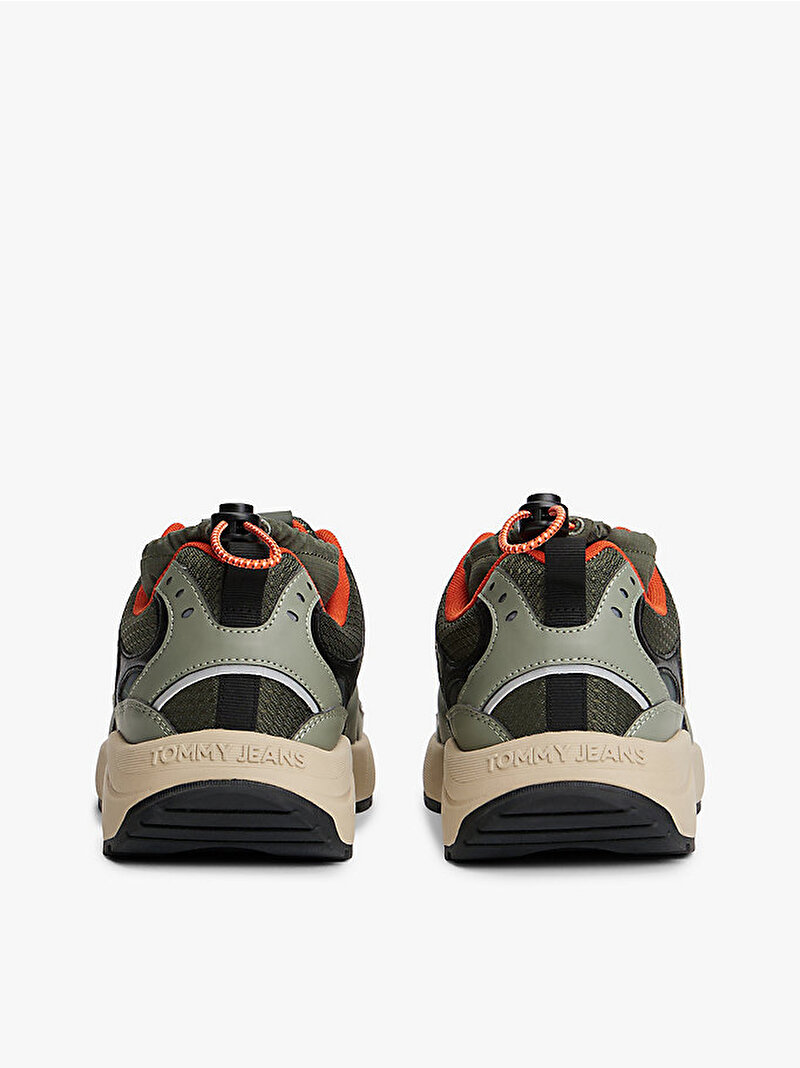 Erkek TJM Runner Mix Sneaker Yeşil EM0EM01620MRH