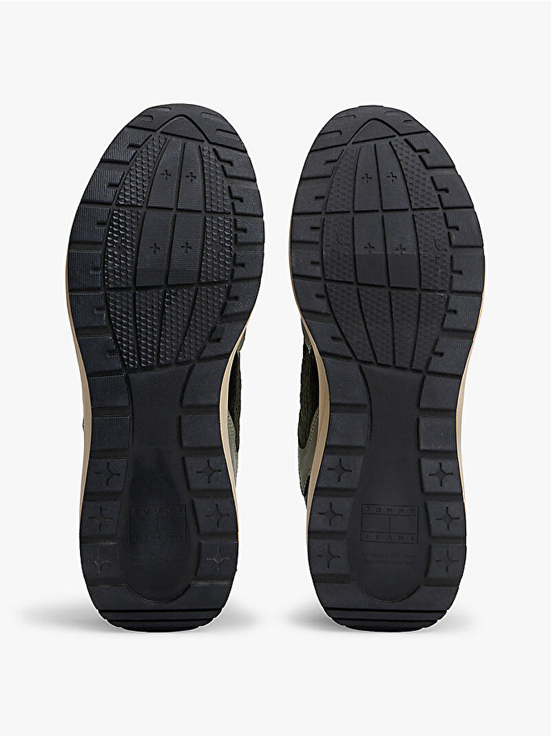 Erkek TJM Runner Mix Sneaker Yeşil EM0EM01620MRH