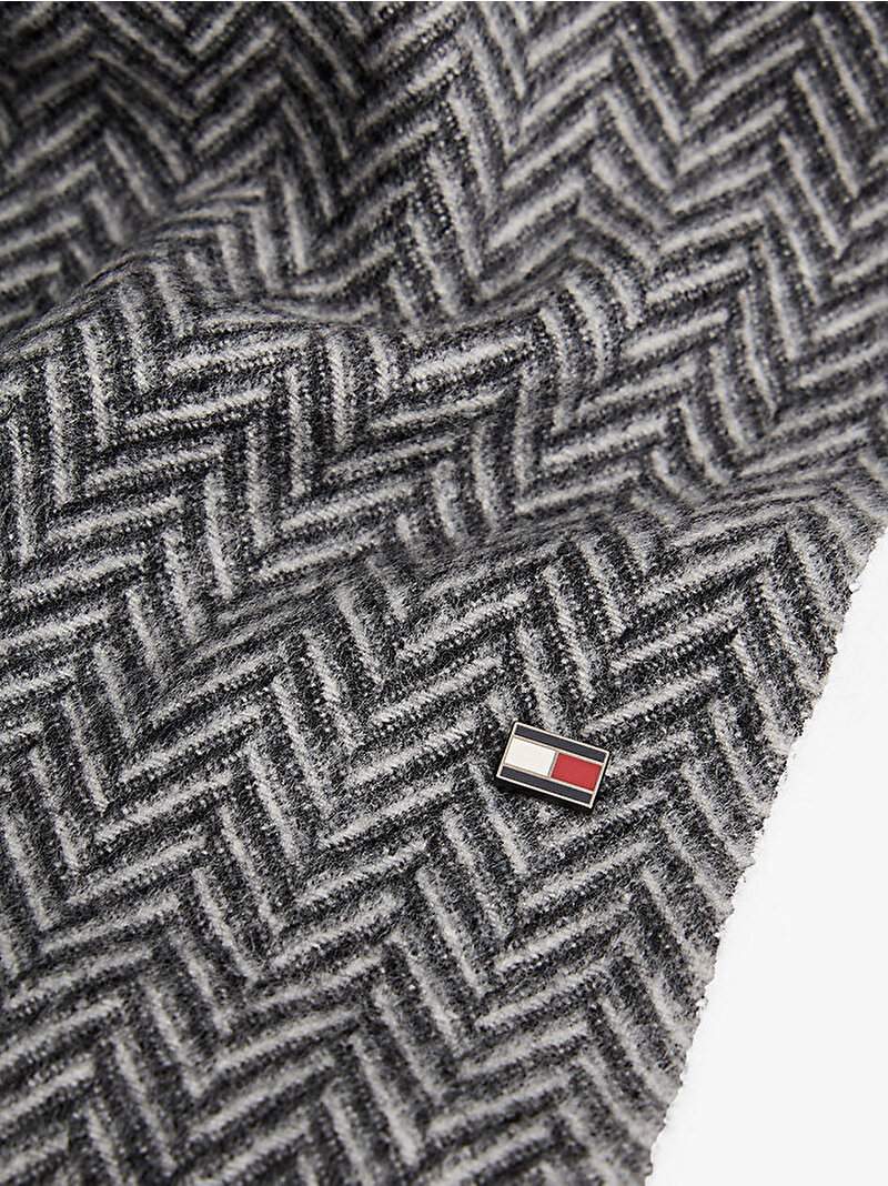 Erkek Herringbone Atkı Gri AM0AM135930IM
