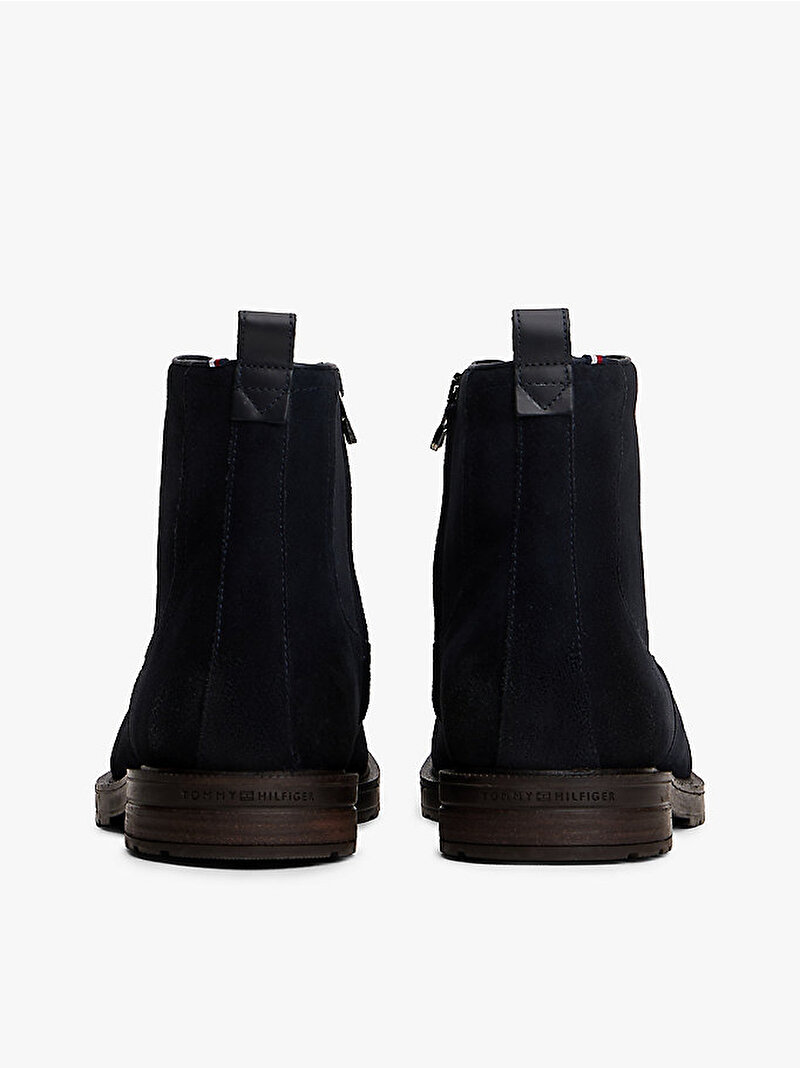 Erkek Cleated Hilfiger Bot Lacivert FM0FM05599DW5