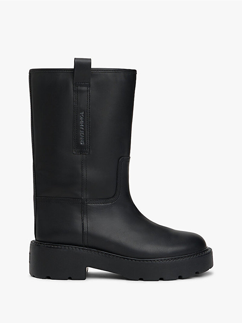 Kadın TJW Leather Mid Bot Siyah EN0EN02834BDS