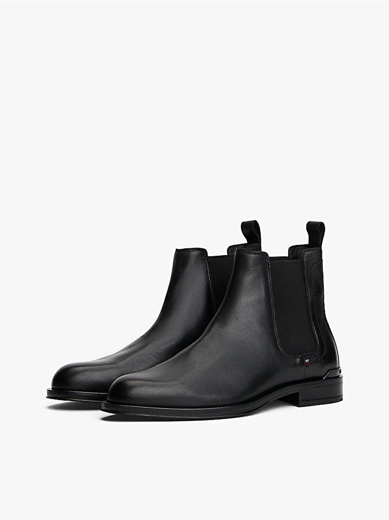 Erkek Corporate Hilfiger Bot Siyah FM0FM05578BDS