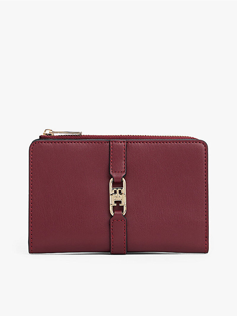 Kadın TH Libre Bifold Cüzdan Kırmızı AW0AW17752VLP