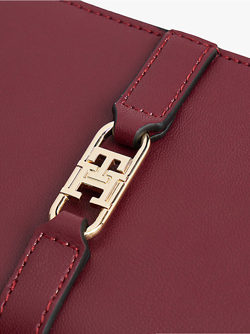 Kadın TH Libre Bifold Cüzdan Kırmızı AW0AW17752VLP