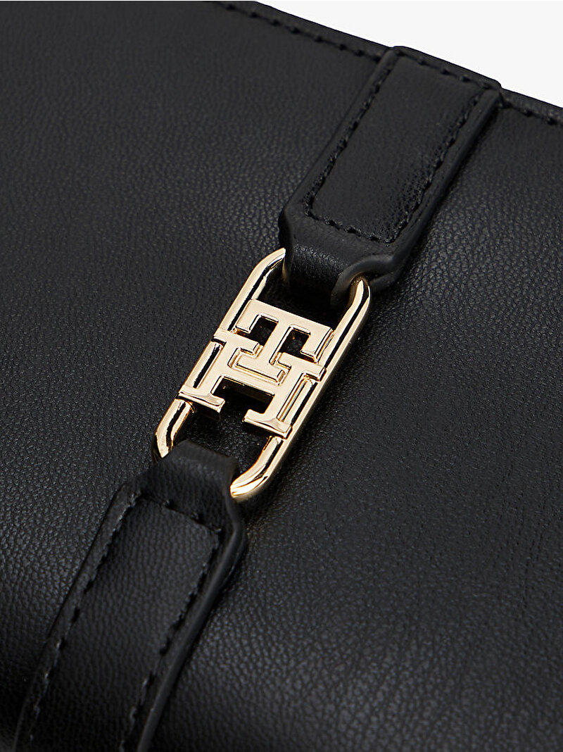 Kadın TH Libre Bifold Cüzdan Siyah AW0AW17752BDS