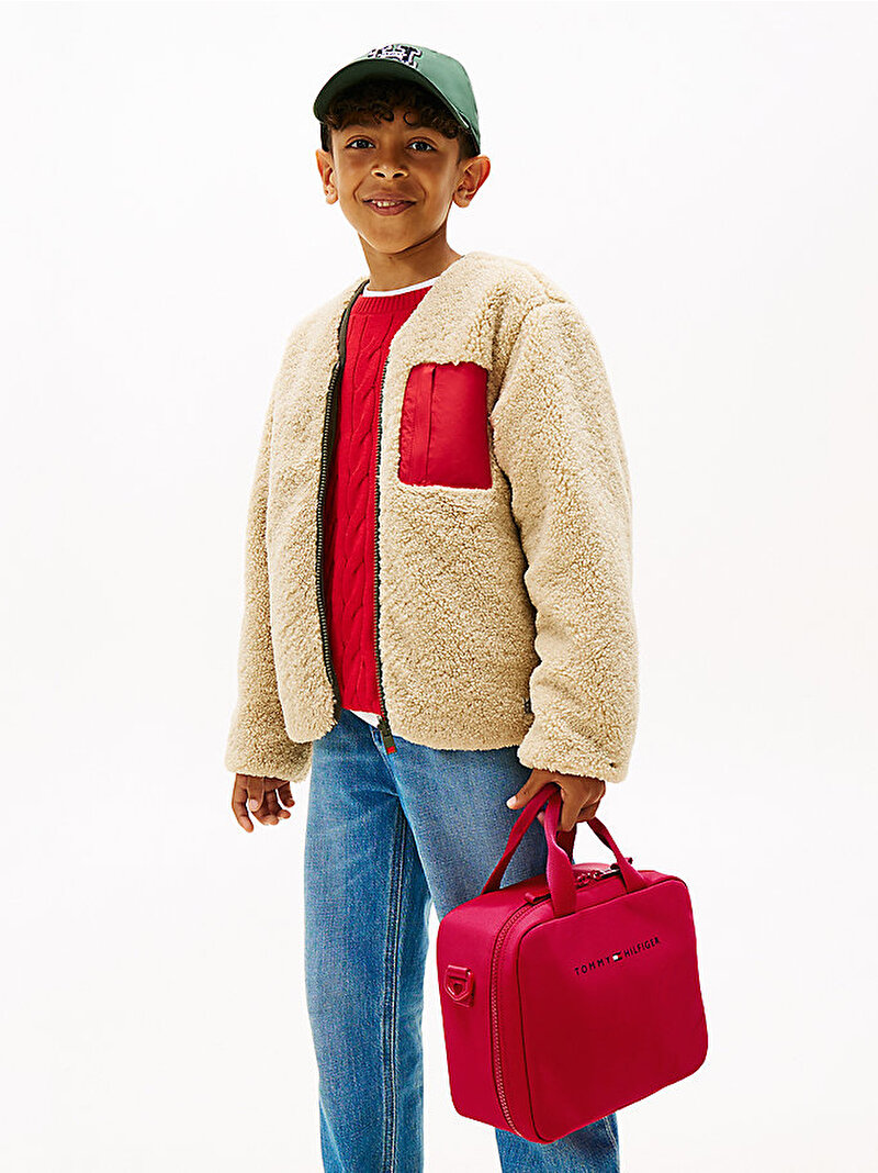 Çocuk Unisex TH Essential Lunch Çanta Kırmızı AU0AU01996XJP