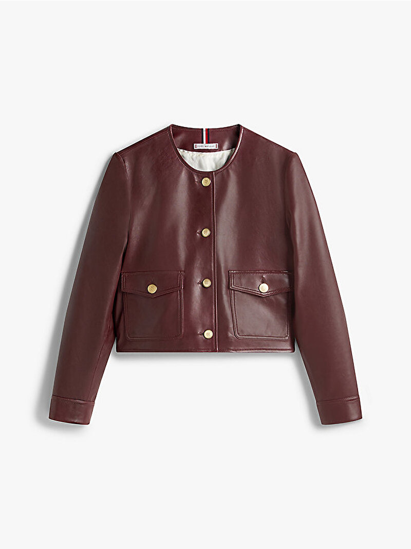 Kadın Leather Lady Ceket Kırmızı WW0WW46861XIH