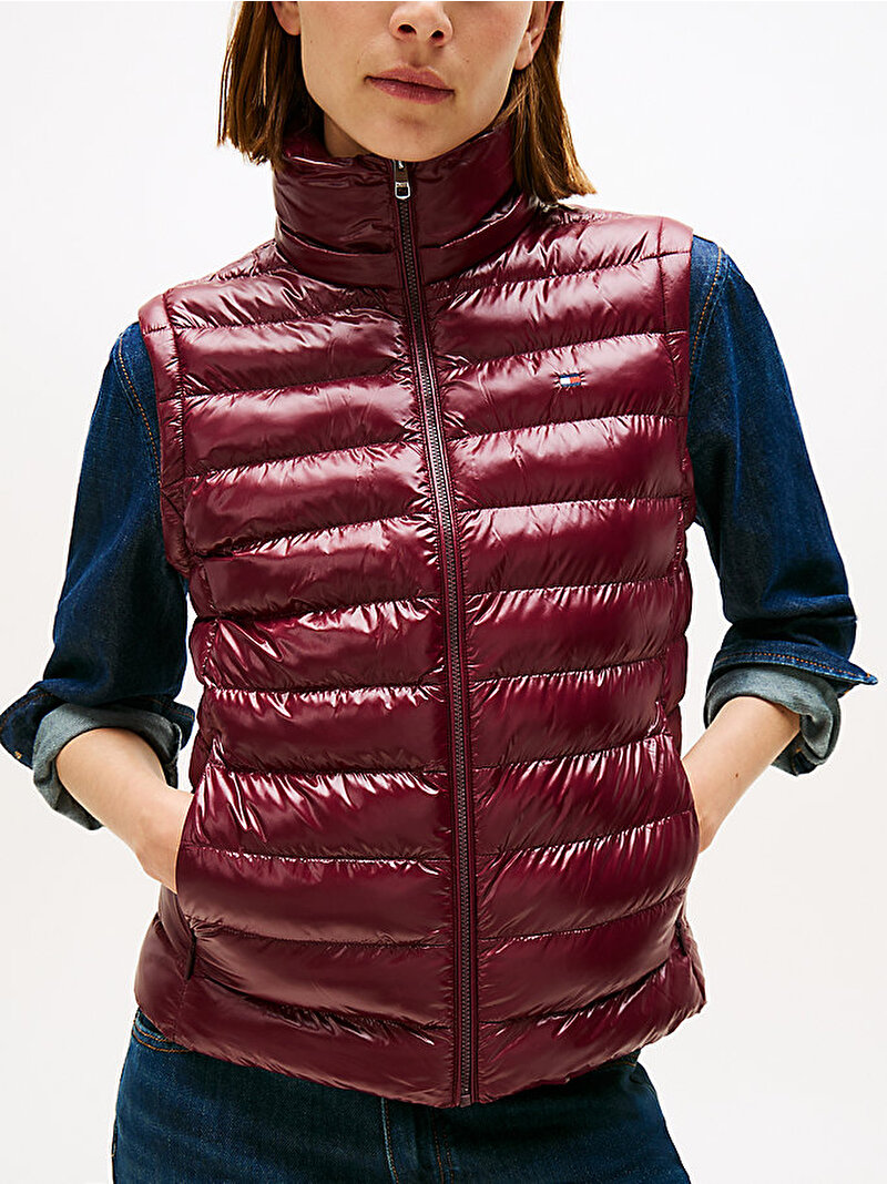 Kadın LW Padded Slim Yelek Kırmızı WW0WW47352XIH